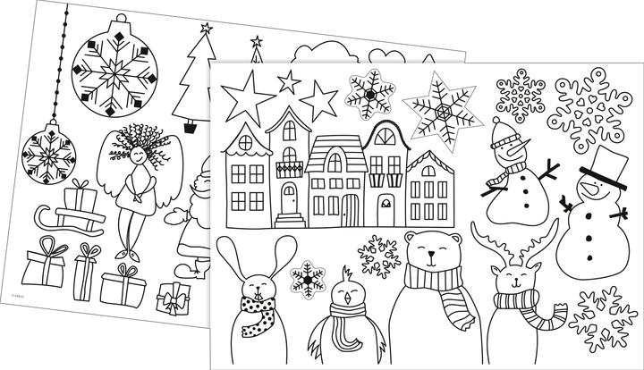 Image du produit Kreul Set Window Color "Hello Winter (Multicolore, 480 ml)