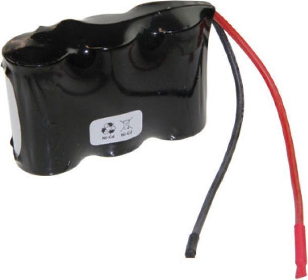 Saft Notbeleuchtungs-Akku F1x3 VNT CS mit Kabel 10cm mit offener Litze 3,6V, 1600mAh (1 Stk., 1600 mAh, Ladegerät inkl. Akku)
