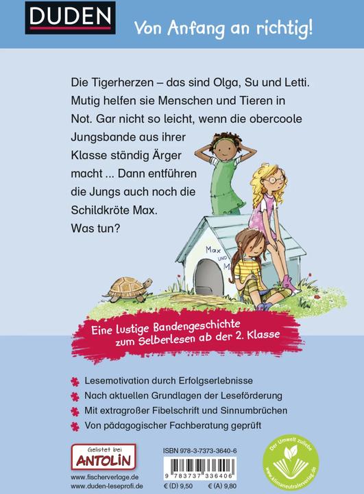 Actual product image Duden Leseprofi – Mutige Mädchen halten zusammen, 2. Klasse (German, Dagmar Chidolue, Angela Glökler, 2023)