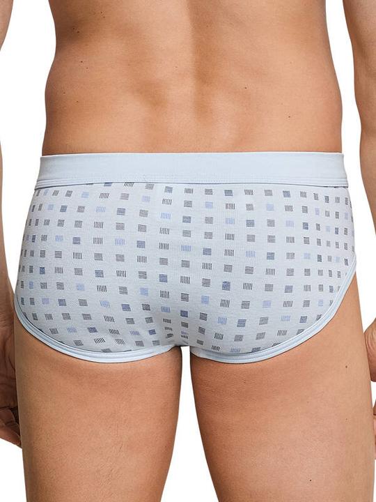 Immagine prodotto Schiesser 2 confezioni di slip sportivi / mutande a costine sottili Cotton Essentials (L, Confezione da 2)