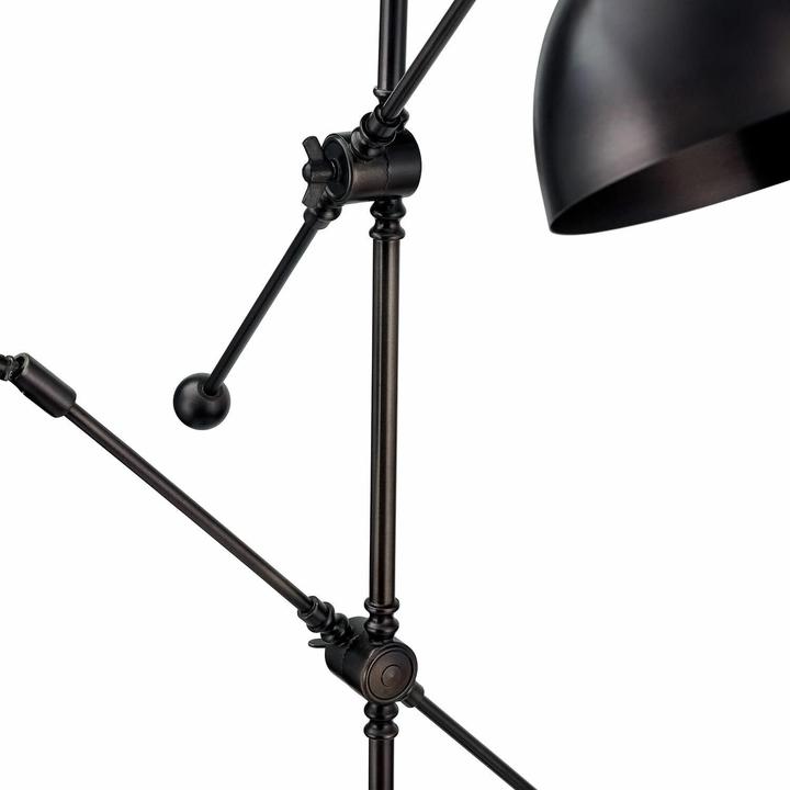 Image du produit Loberon Lampadaire Charmoire marron antique/noir (E27)