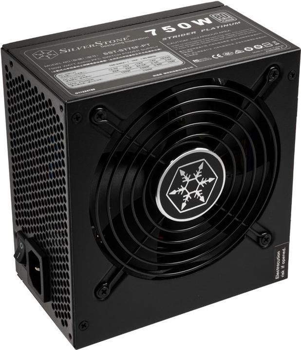 Immagine prodotto Silverstone SST-ST75F-PT v1.1 Strider 80 PLUS Platinum, modulare - 750 Watt (750 W)
