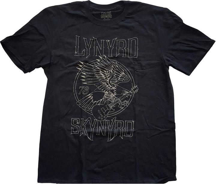 Lynyrd Skynyrd 73 Eagle Guitar TShirt (S)