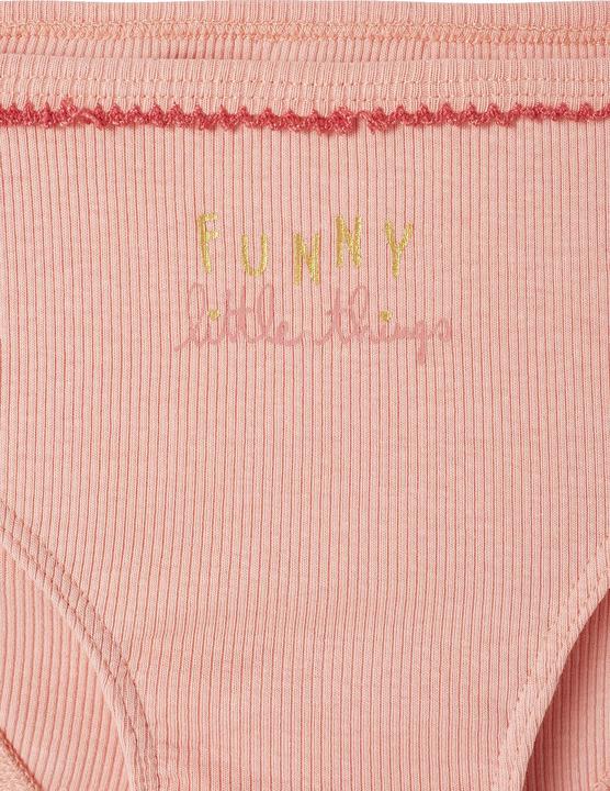 Immagine prodotto Vertbaudet Confezione da 5 slip da bambina, a costine (104, Confezione da 5 pezzi)