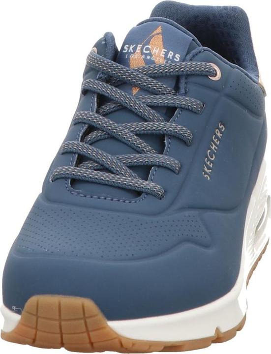 Produktbild Skechers Damen Schnürschuhe Sportlich Gummisohle blau (37)