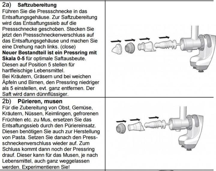 Produktbild VitaLeo Saftpresse 1200