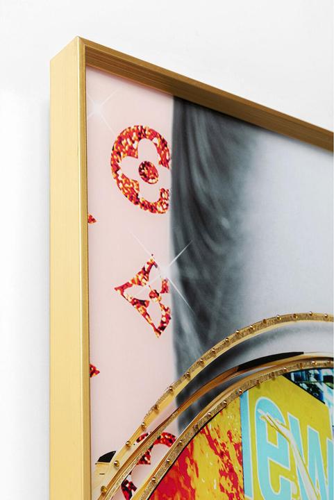 Produktbild Kare Design Gerahmtes Bild Times Square View 120x120cm (120 x 120 cm)