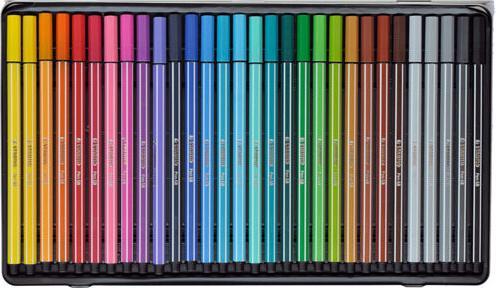 Produktbild STABILO Pen 68 Premium-Filzstift (Mehrfarbig, 30 x)