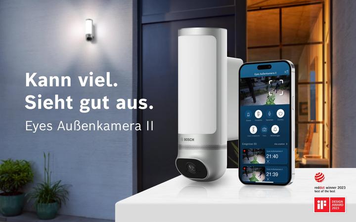 Image du produit Bosch Smart Home Eyes caméra extérieure II