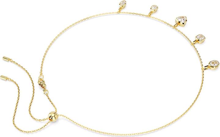 Immagine prodotto Swarovski Imber Halskette Verschiedene Schliffe Weiss Gold
