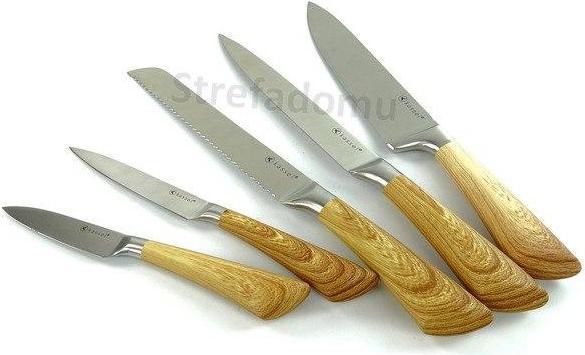 Produktbild 5 KNIVES IN VARNISHED WOOD BLOCK 93307