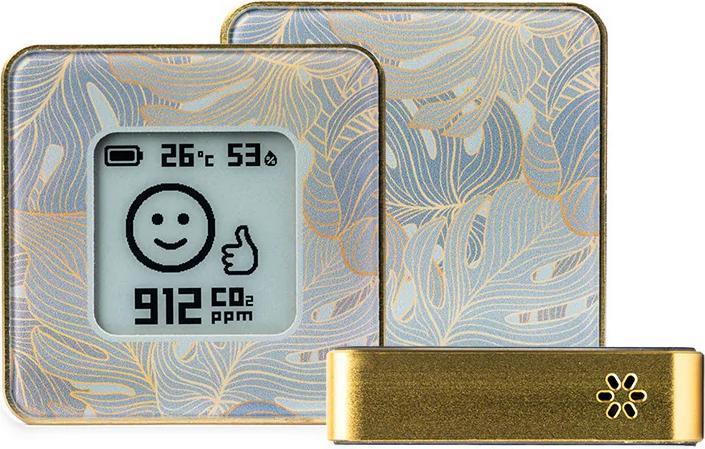 Produktbild NoName Smart Home Air Quality Sensor/Gold/Flor Airv-Flor