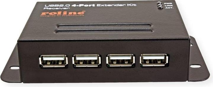 Immagine prodotto Roline Estensore USB2.0 via TP (USB-B, USB-A, 4 Porti)