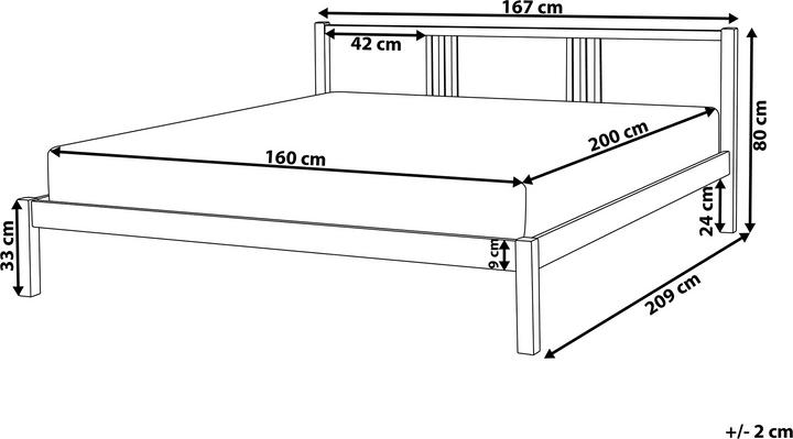 Produktbild Beliani Vannes (160 x 200 cm)