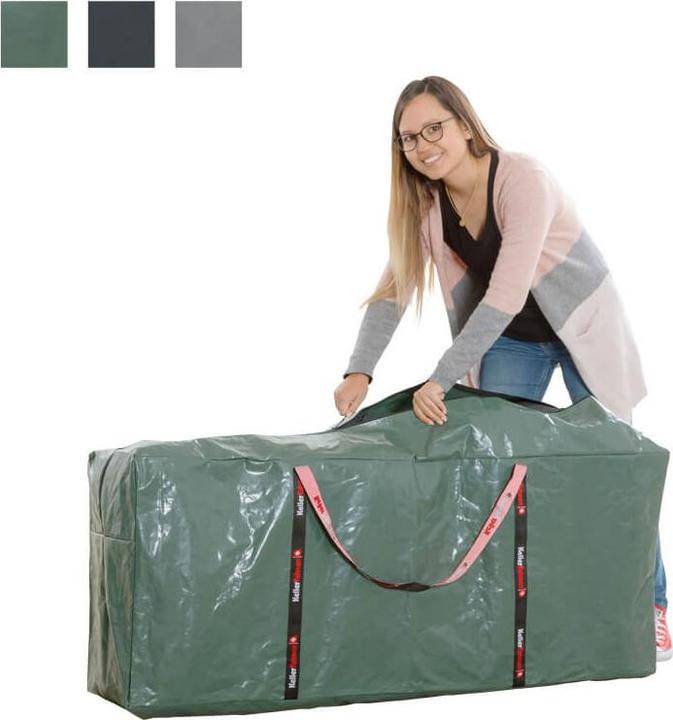 Actual product image Keller Fahnen Blache für Gartenmöbelpolster, 125x50x37cm anthrazit 270 g/m2