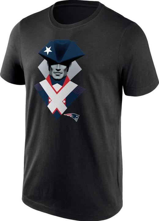 Fanatics NFL Shirt - ILLUSTRATION New England Patriots - L (L)