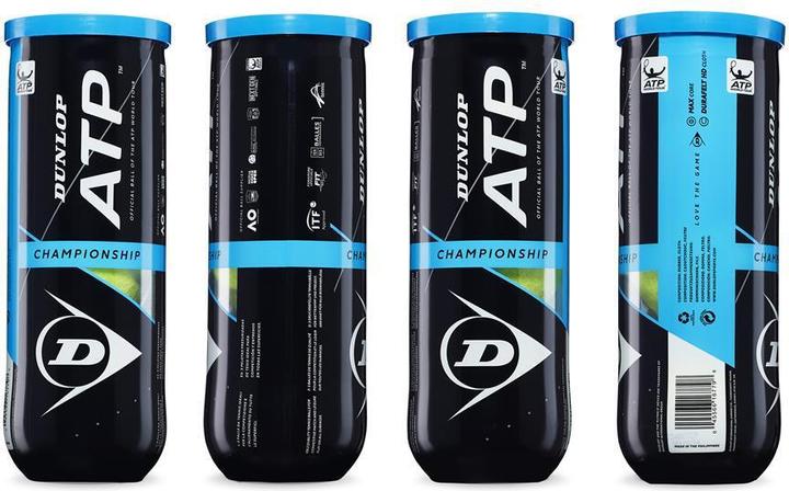 Actual product image Dunlop Tennis Balls 3pcs