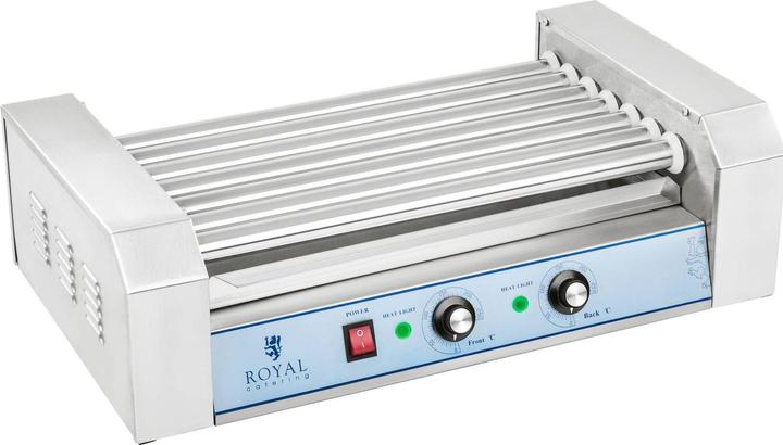 Immagine prodotto Royal Catering Cuoci wurstel - 7 Rulli - Acciaio inox
