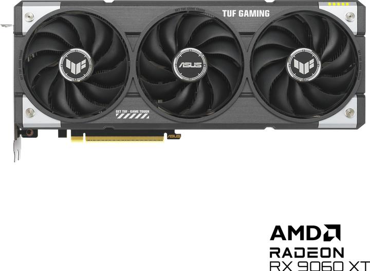 Image du produit ASUS TUF Gaming Radeon RX 9060 XT OC (16 Go)