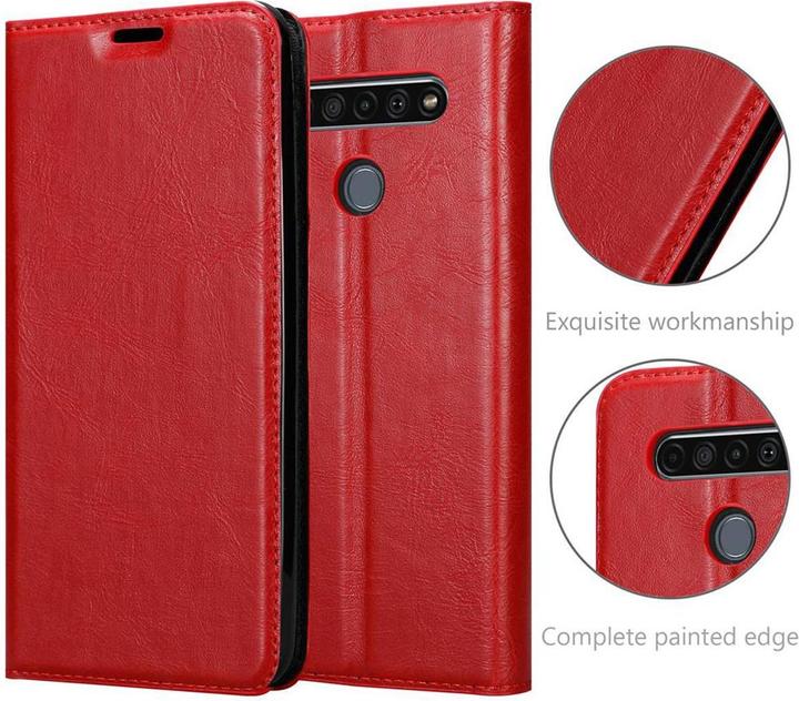 Productafbeelding Cadorabo Boek Onzichtbare Magneethoes (LG K61)