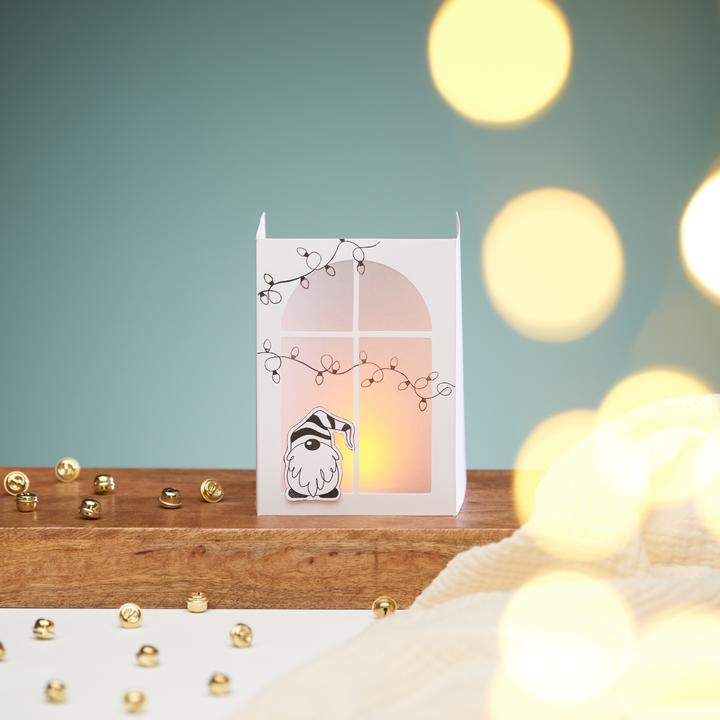 Actual product image VBS Passepartout cards "Window", 10 pieces, DIN A6, white. (10 pcs.)