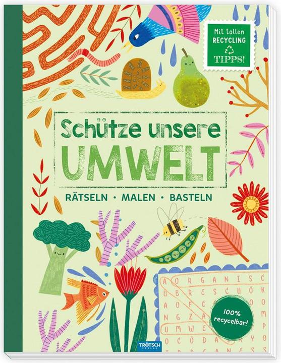 Actual product image Activity book Protect our environment Puzzles Colouring Crafts Nature