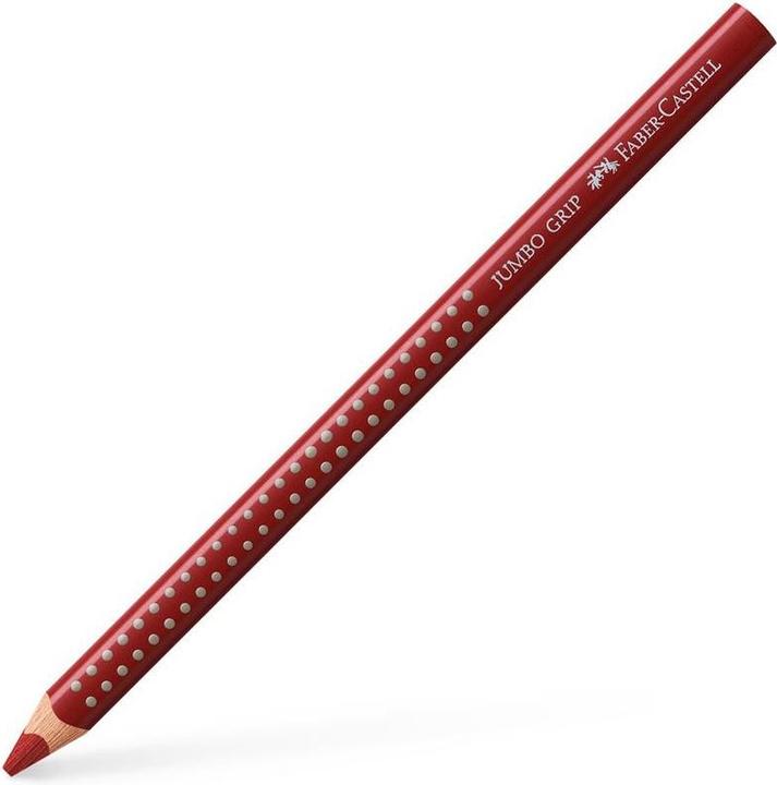 Actual product image Faber-Castell JUMBO GRIP - colored pencils (Red, 1 x)