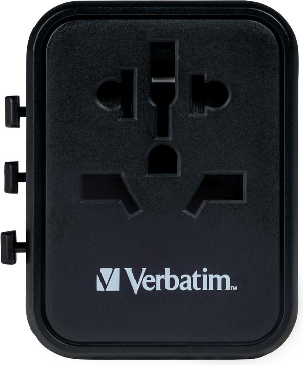 Immagine prodotto Verbatim Adattatore da viaggio universale con 2 porte USB-A