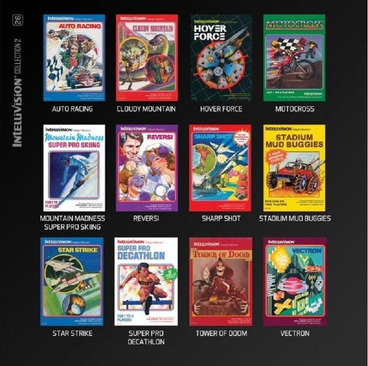 Actual product image Blaze Evercade Intellivision Cartridge 2 (Evercade, EN)