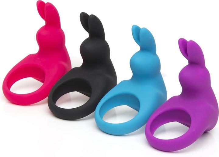 Image du produit Happy Rabbit Anneau Vibrant Rechargeable Cock Rabbit Purple (3 cm)