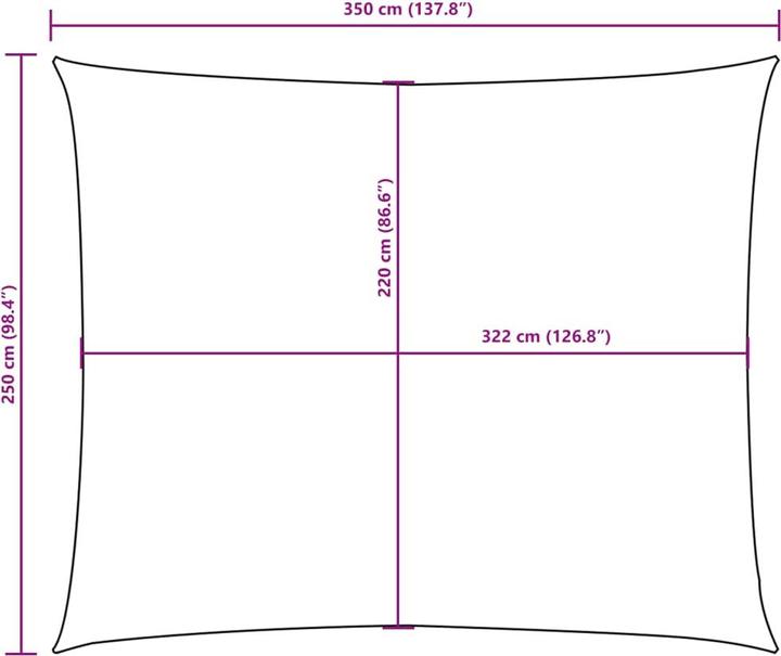 Actual product image VidaXL Awning (250 x 350 cm)