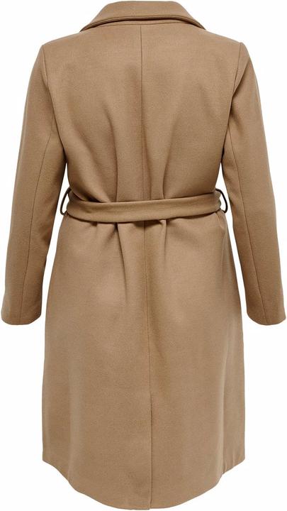 Actual product image Only Curvy wool wrap effect coat