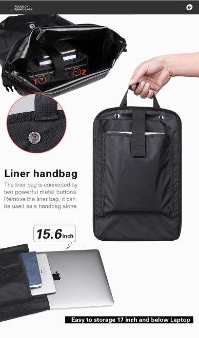 Image du produit Rhinowalk Velo Rucksack (27 l, Sacoches)