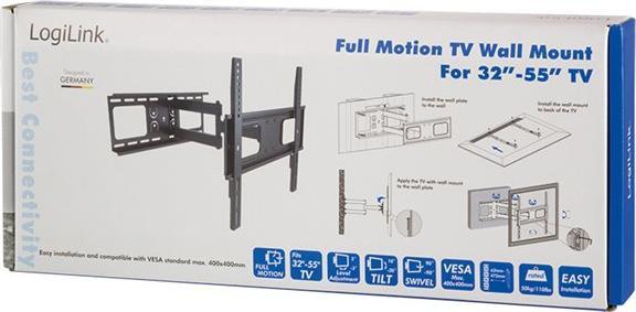 Actual product image LogiLink Wall Mount (Wall, 55", 50 kg)