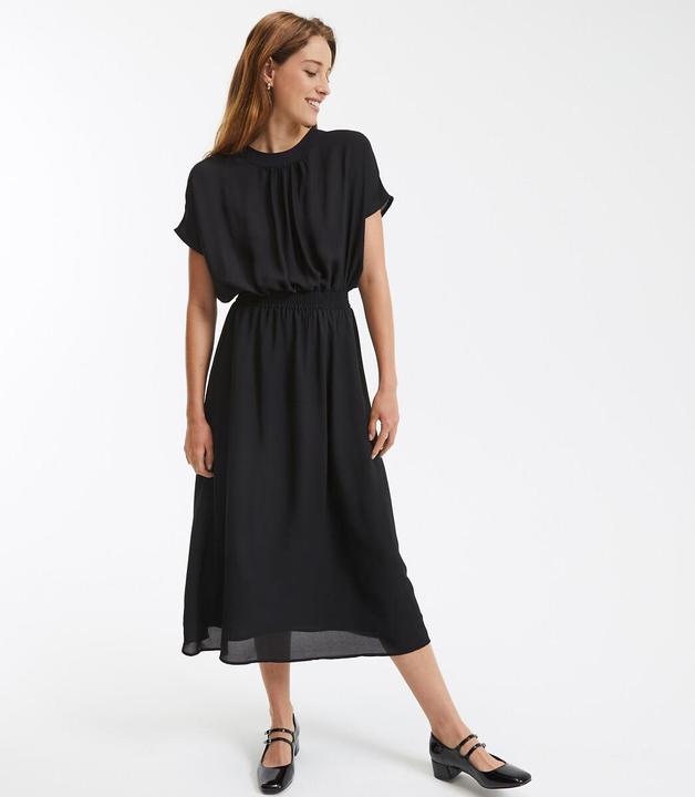 Immagine prodotto La Redoute Collections Maxi abito svasato con vita smocked (38)