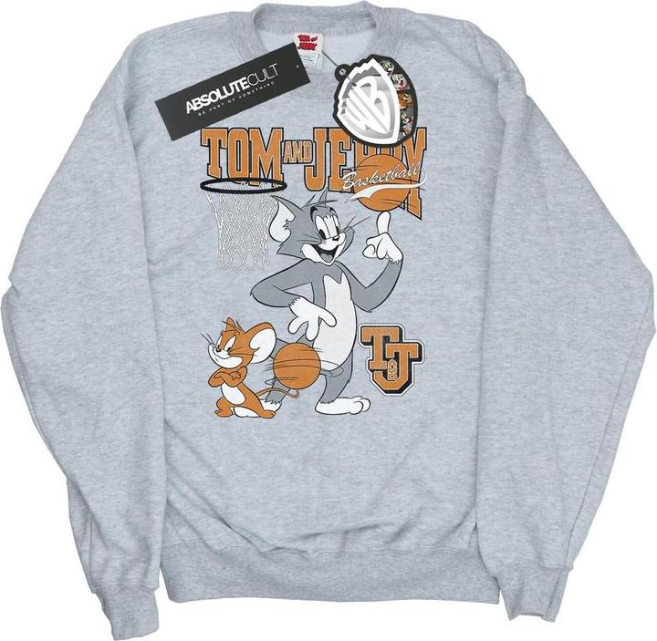 Produktbild Tom & Jerry Spinning Basketball Sweatshirt Mädchen (140, 146)