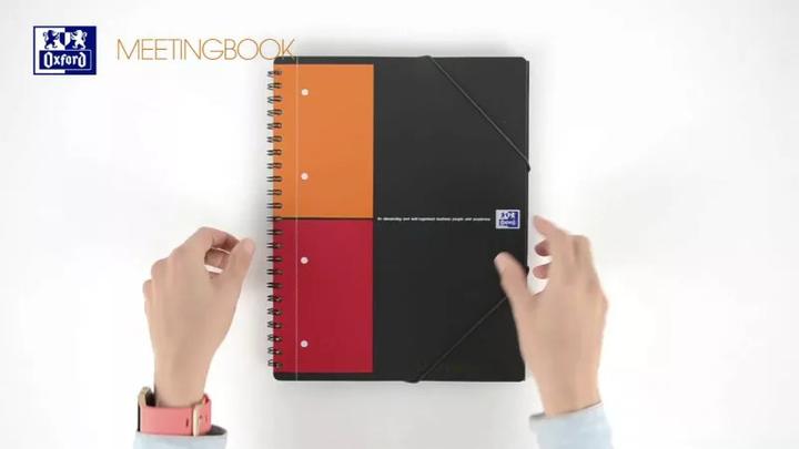 Immagine prodotto Oxford Meetingbook (A5+, Righe, Copertina morbida)