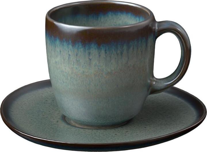 Produktbild Like. by Villeroy & Boch Lave Kaffeetasse mit Untertasse (190 ml, 2 x)
