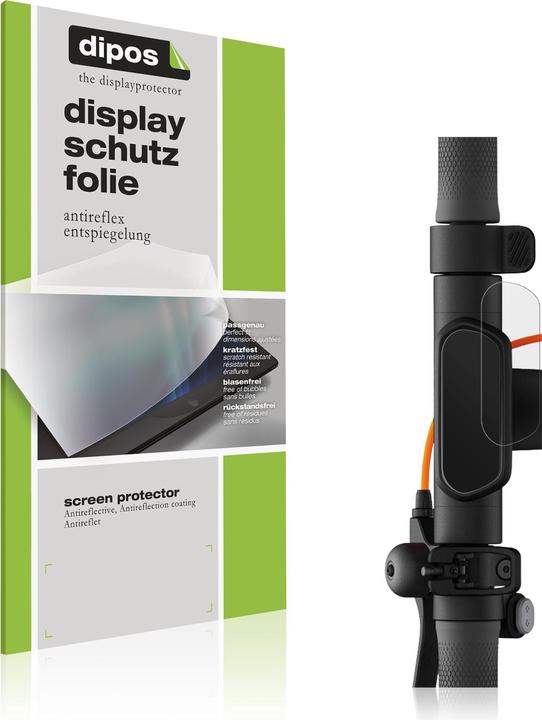 Actual product image Dipos Screen Protector Anti-Glare for Ninebot eKickScooter E2 Pro