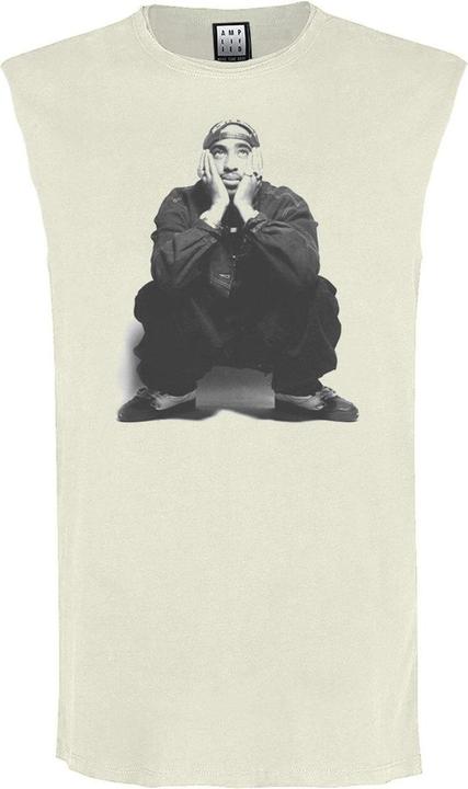 Immagine prodotto Amplified Contemplation Canotta Tupac Shakur Senza Maniche Adulto Unisex (L)