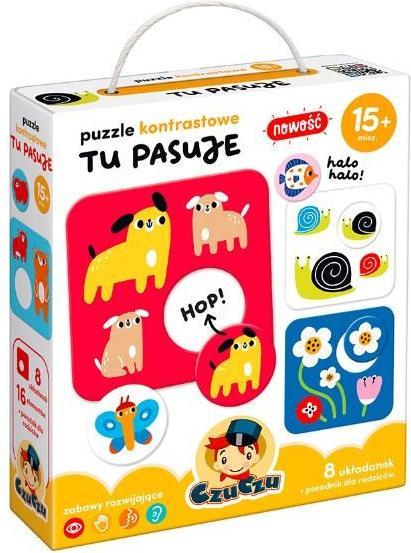 Czuczu Hier eignen sich kontrastierende Boxen (8 Teile)