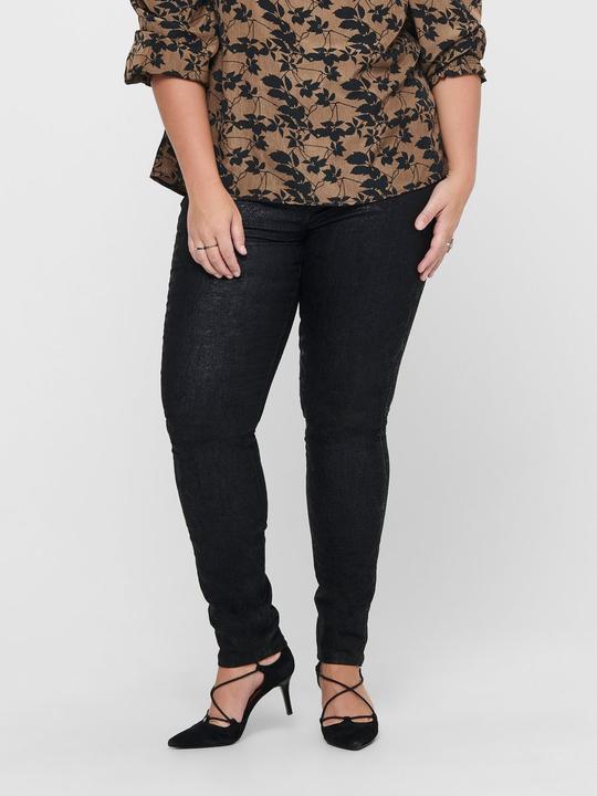 Actual product image Only Curvy Ecks Life Snake HW Skinny Fit Jeans (46)