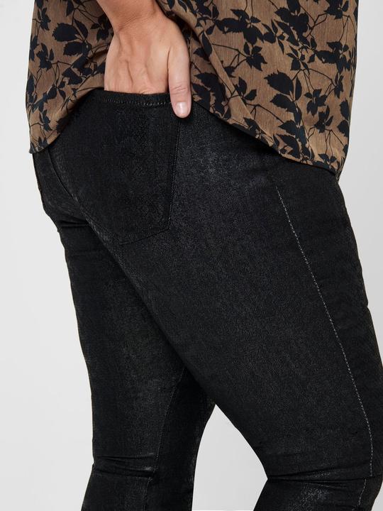 Actual product image Only Curvy Ecks Life Snake HW Skinny Fit Jeans (46)
