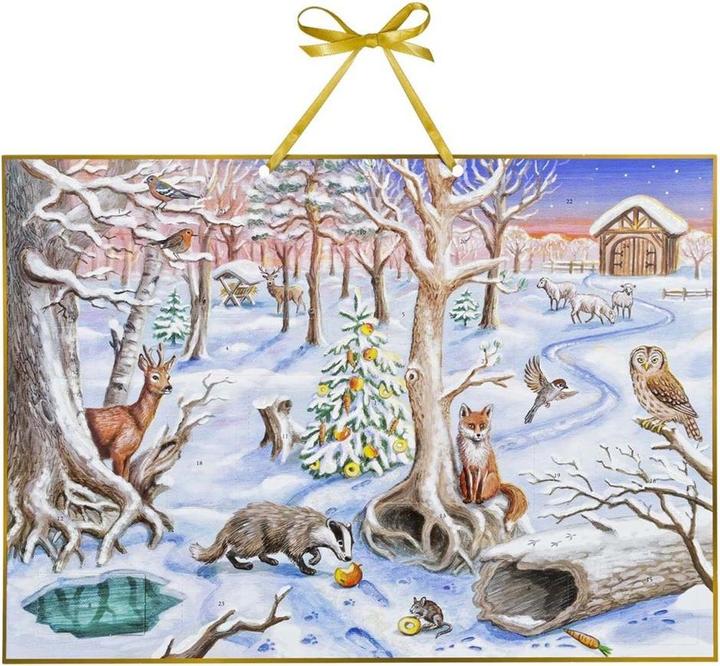 Actual product image Advent calendar "Our animals in winter