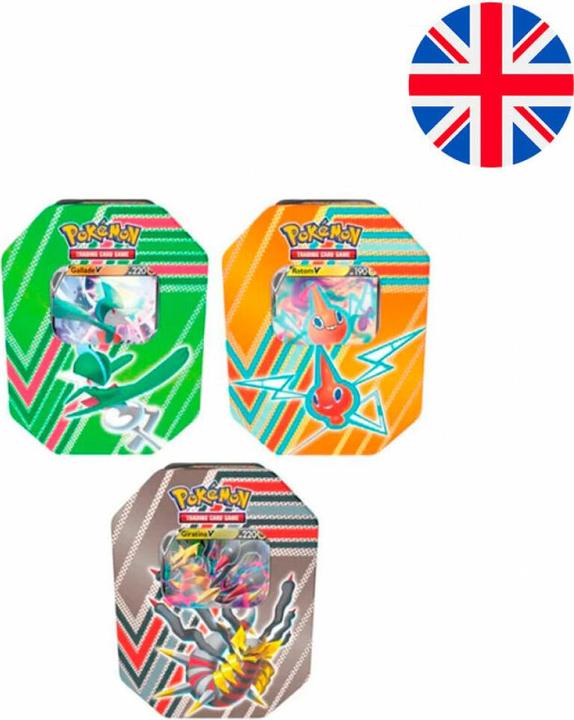 Immagine prodotto Pokémon Hidden Potential Fall 2022 V Tin Box (Inglese, Pacchetto Booster)