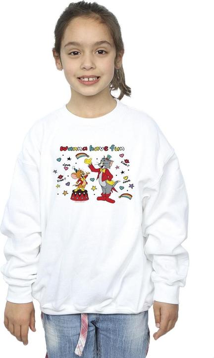 Image du produit Tom & Jerry - Sweat WANNA HAVE FUN - Fille (116)