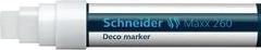 Actual product image Schneider Maxx 260 chalk pen (e) (White, 15 mm, 1 x)