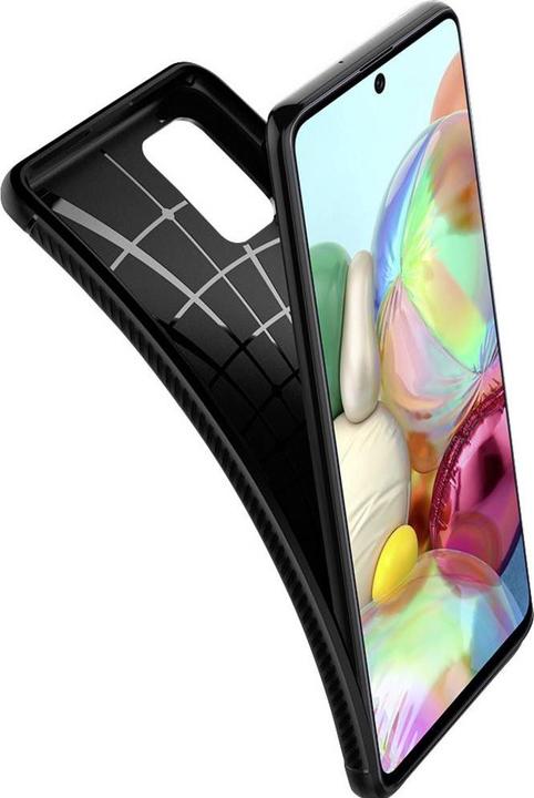 Actual product image Spigen rugged army (Samsung Galaxy A71)