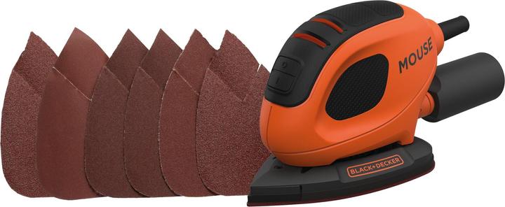 Image du produit Black & Decker BEW230QS (Plateau de ponçage triangulaire, 55 W)