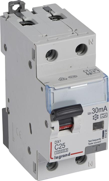 Actual product image Legrand 411298 RCD circuit breaker/circuit breaker 25 A 230 V/AC